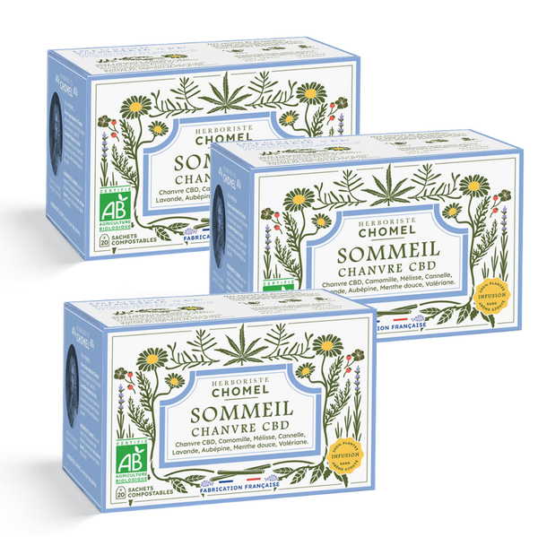 Infusion Sommeil 60 infusettes + livraison offerte