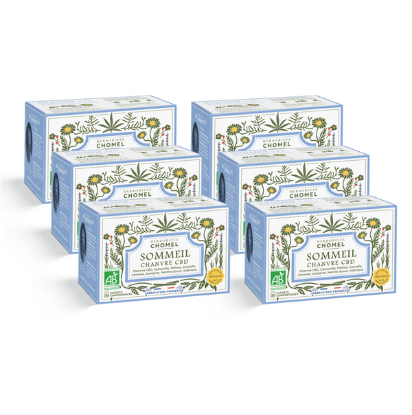 Pack de 6 boîtes - 4 mois de Sommeil - livraison offerte